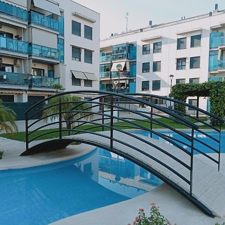 Bajo En Residencial La Bahia Apartment Santa Pola Bagian luar foto
