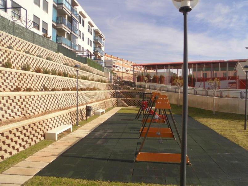 Bajo En Residencial La Bahia Apartment Santa Pola Bagian luar foto