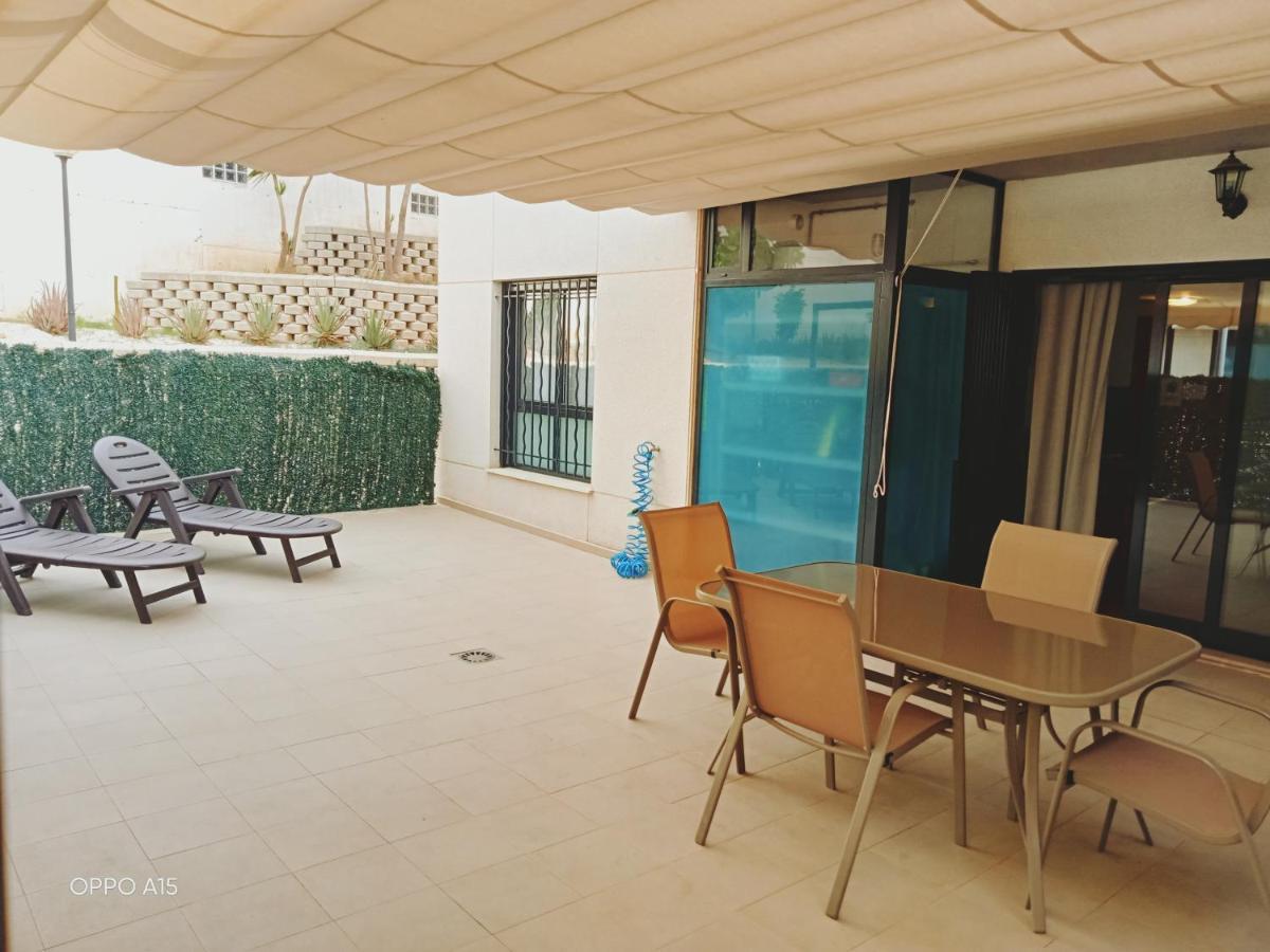 Bajo En Residencial La Bahia Apartment Santa Pola Bagian luar foto