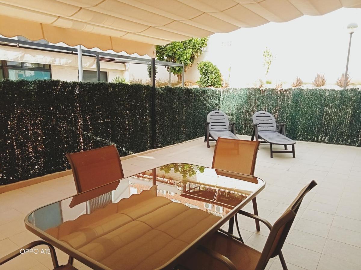 Bajo En Residencial La Bahia Apartment Santa Pola Bagian luar foto
