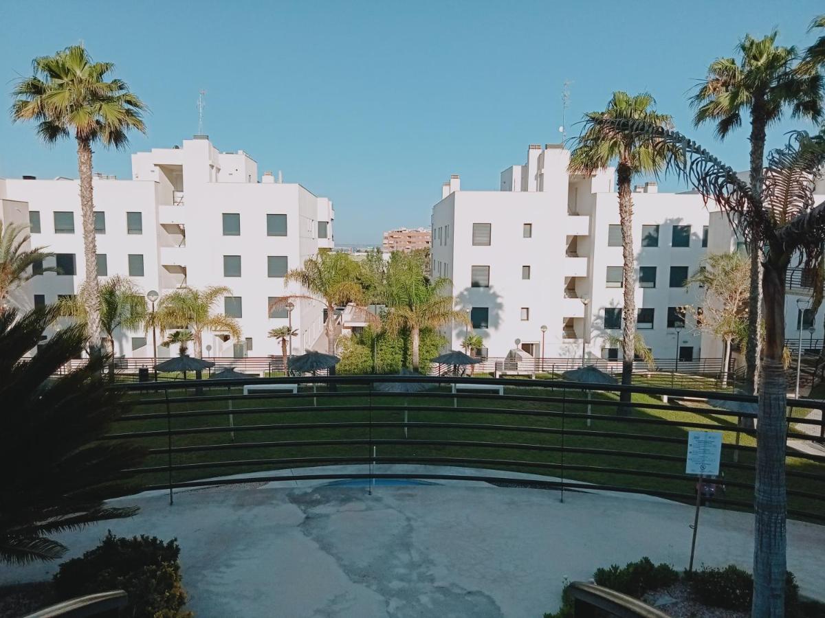 Bajo En Residencial La Bahia Apartment Santa Pola Bagian luar foto