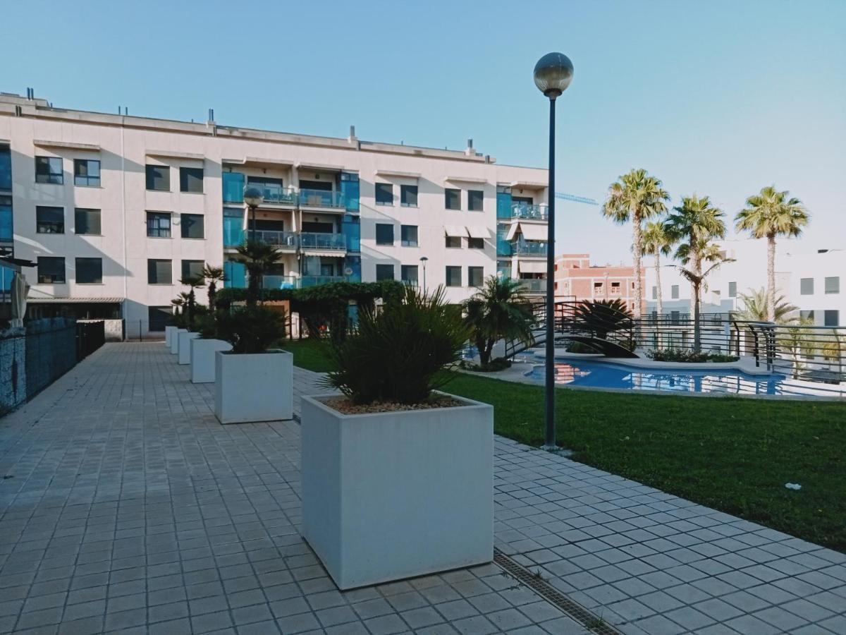 Bajo En Residencial La Bahia Apartment Santa Pola Bagian luar foto