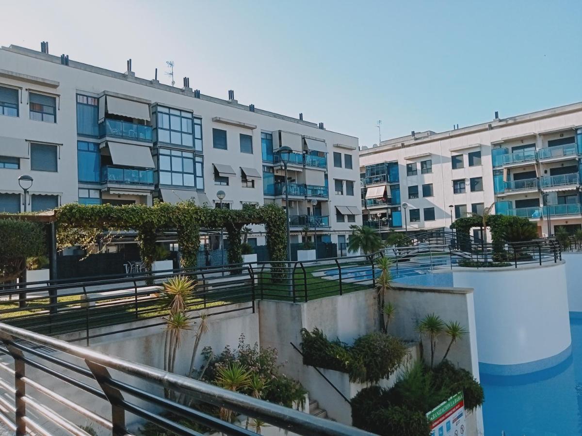Bajo En Residencial La Bahia Apartment Santa Pola Bagian luar foto