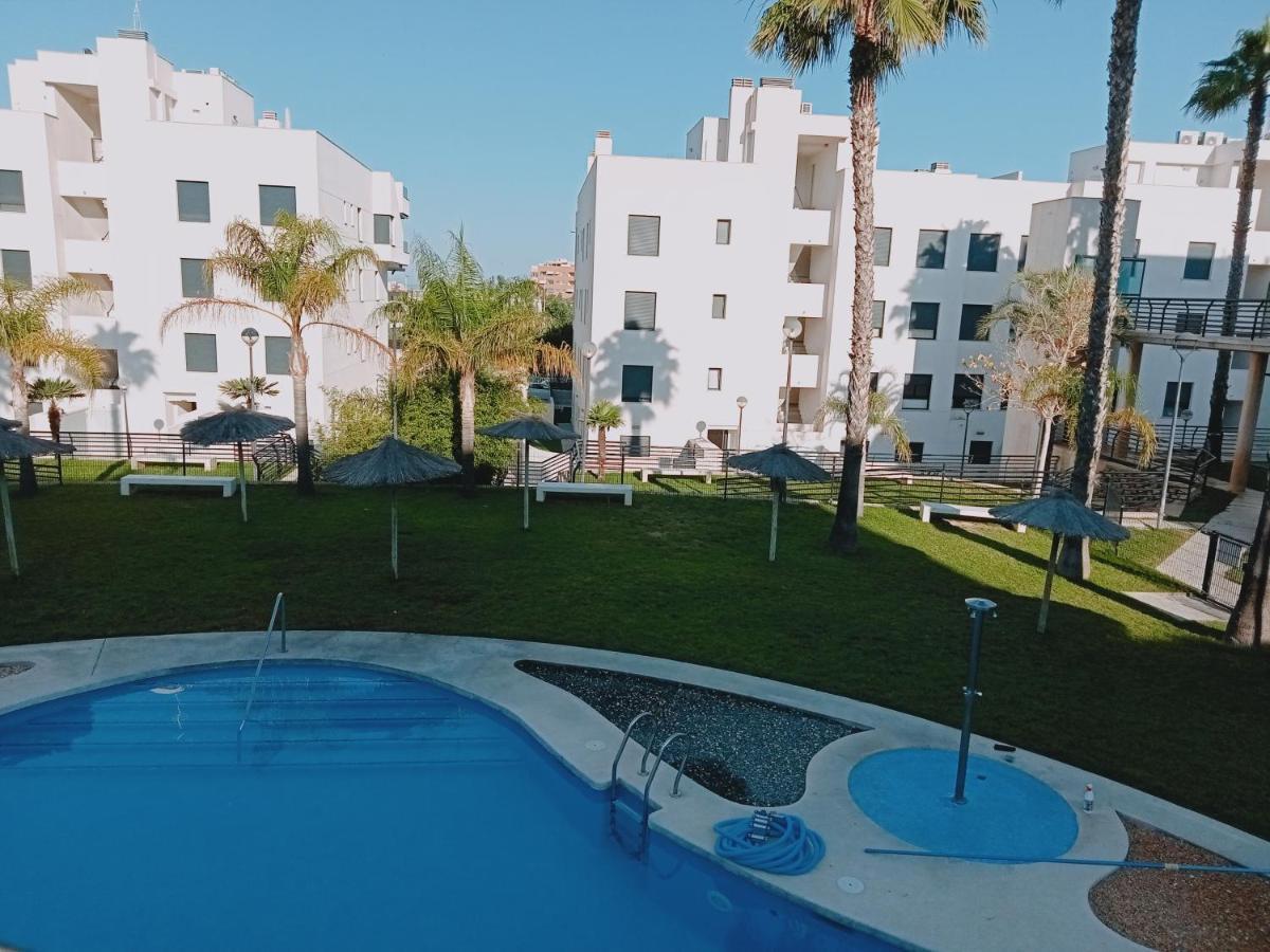 Bajo En Residencial La Bahia Apartment Santa Pola Bagian luar foto