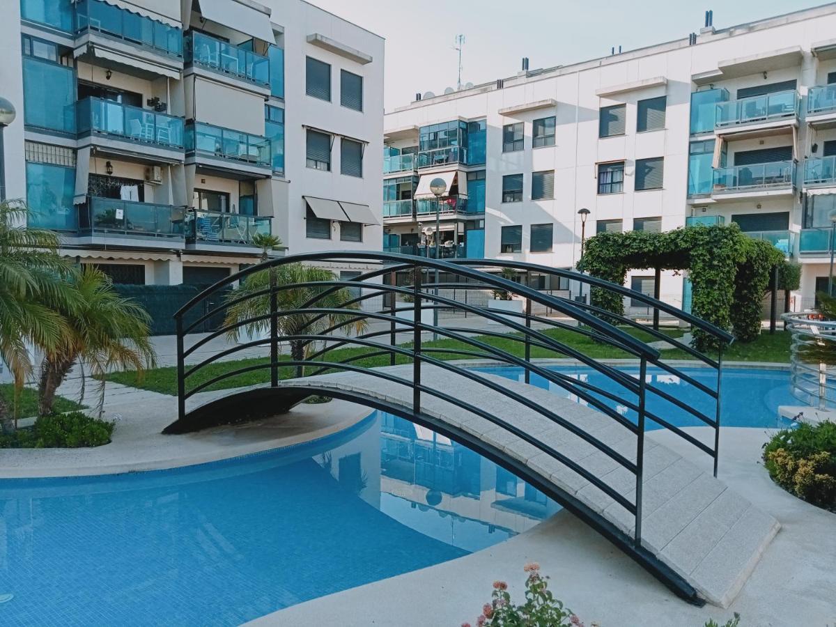 Bajo En Residencial La Bahia Apartment Santa Pola Bagian luar foto